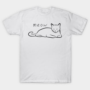 the cat's meow T-Shirt